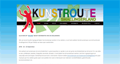 Desktop Screenshot of kunstroutesmallingerland.nl